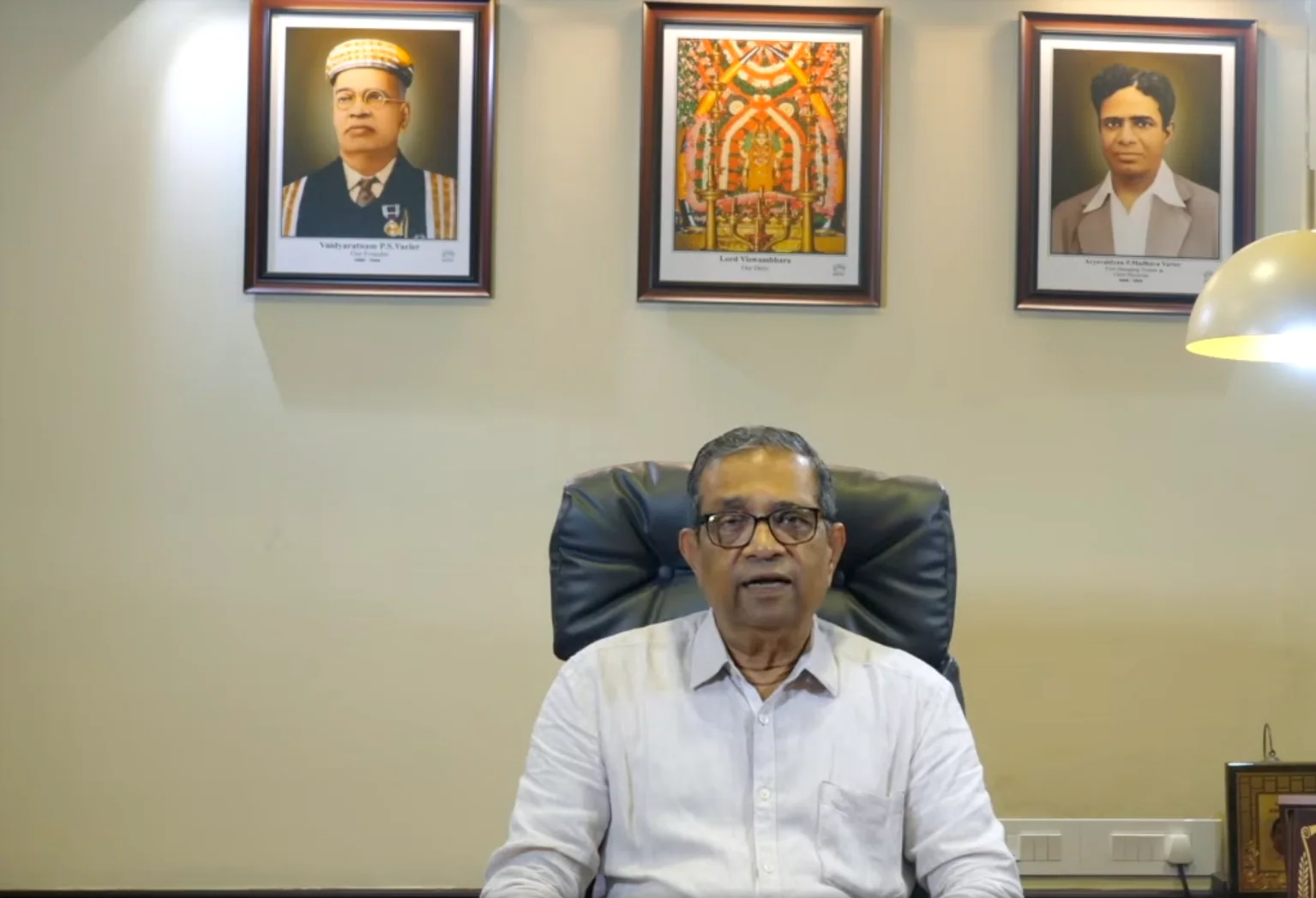 Dr. P.M. Varier - Managing Trustee