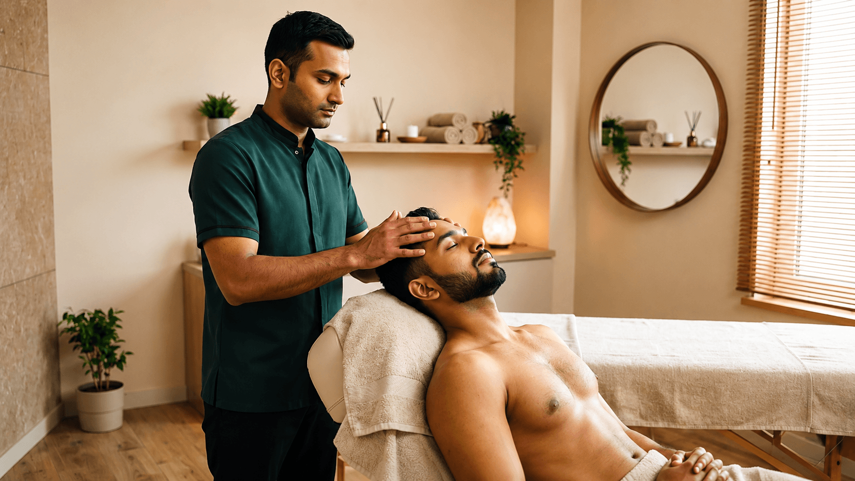 Shiroabhyangam Therapy