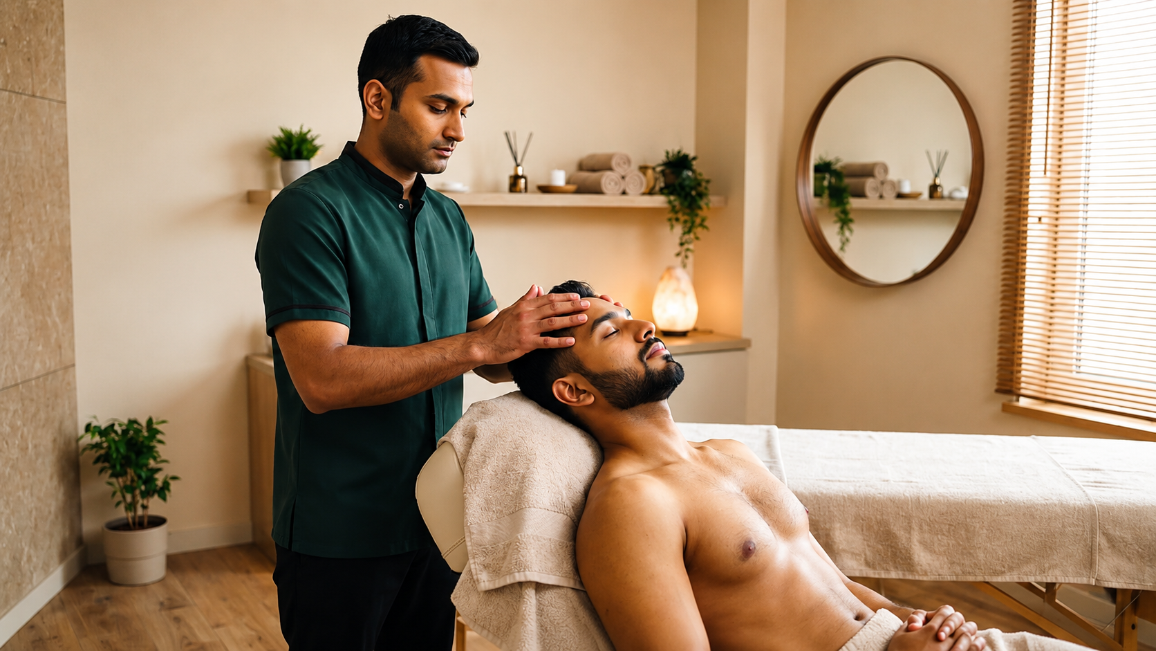Shiroabhyangam Therapy